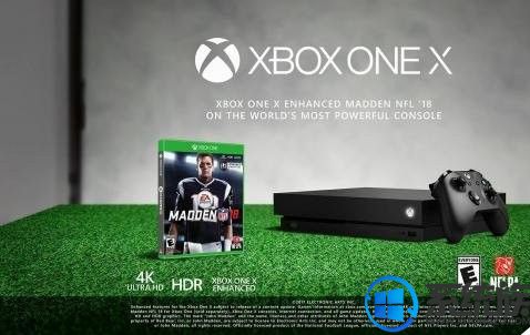 微软放出《麦登橄榄球18(Madden NFL 18)》广告片，展示Xbox One X强大机能