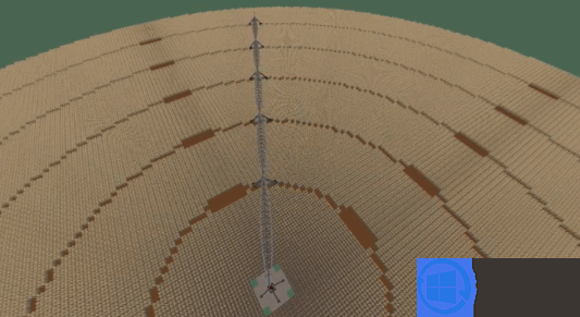 《我的世界》被玩家打造成一座规模超大的农场