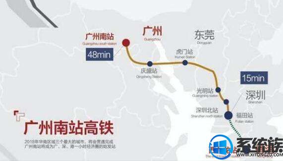 广深港高铁香港段开始试运行，取名“动感号”