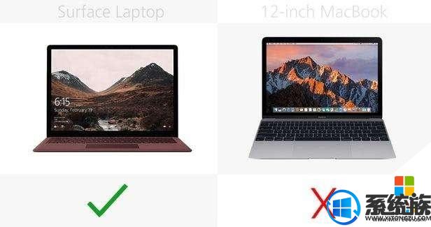 微软surfacelaptop与12英寸MacBook规格和功能对比，你选哪个？