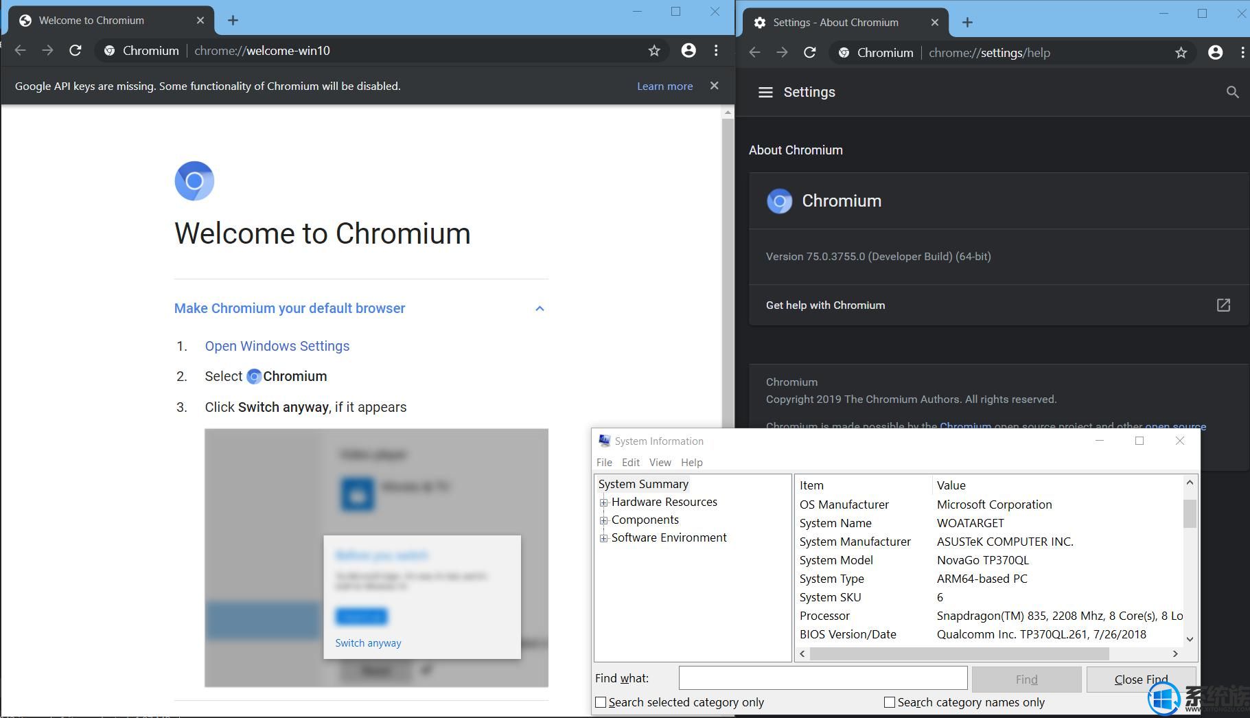 Chromium成功在Windows ARM64上运行，反应速度极快 