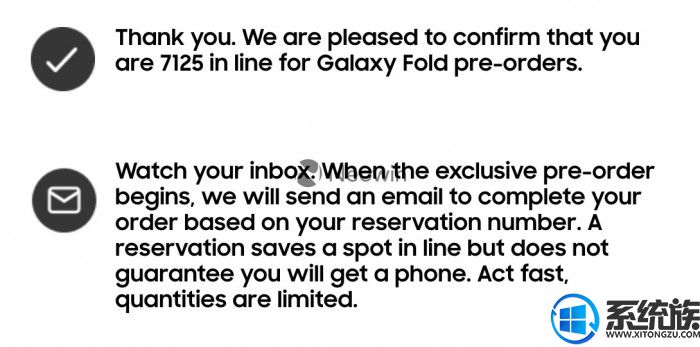 一天时间三星关闭在美国的Galaxy Fold手机预订通道