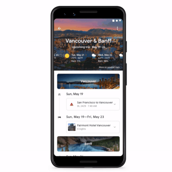 谷歌将所有旅行规划功能整合至Trips网页上