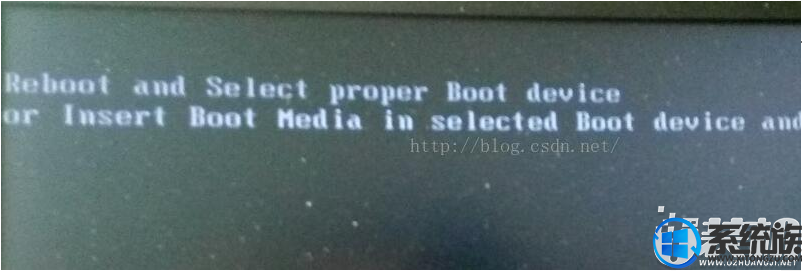 电脑开机出现reboot and select proper boot device解决办法