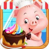 小猪猪彩虹蛋糕屋游戏