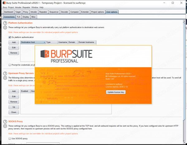 Burp Suite Professional最新版
